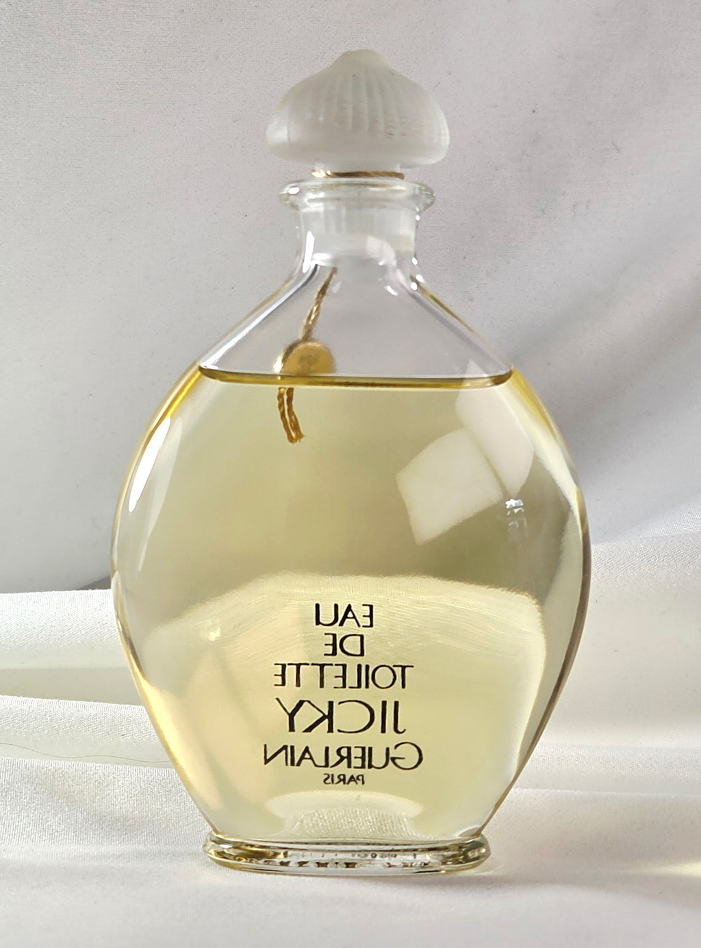 Vintage Guerlain Jicky Eau de Toilette 100ml – Flacon Goutte Shell Stopper French Perfume