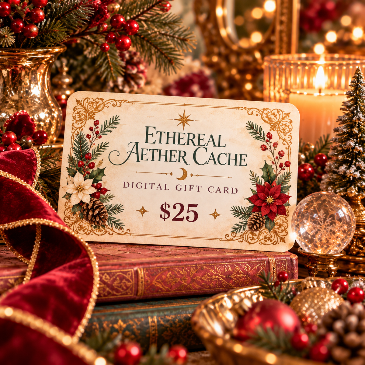 $25 Ethereal Aether Cache Digital Gift Card