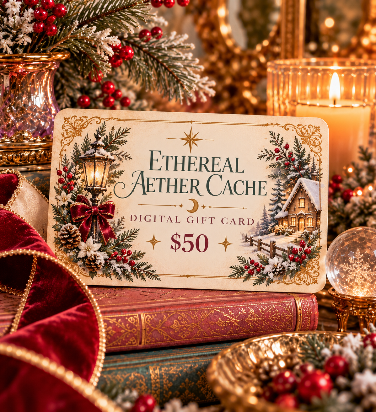 $50 Ethereal Aether Cache Digital Gift Card