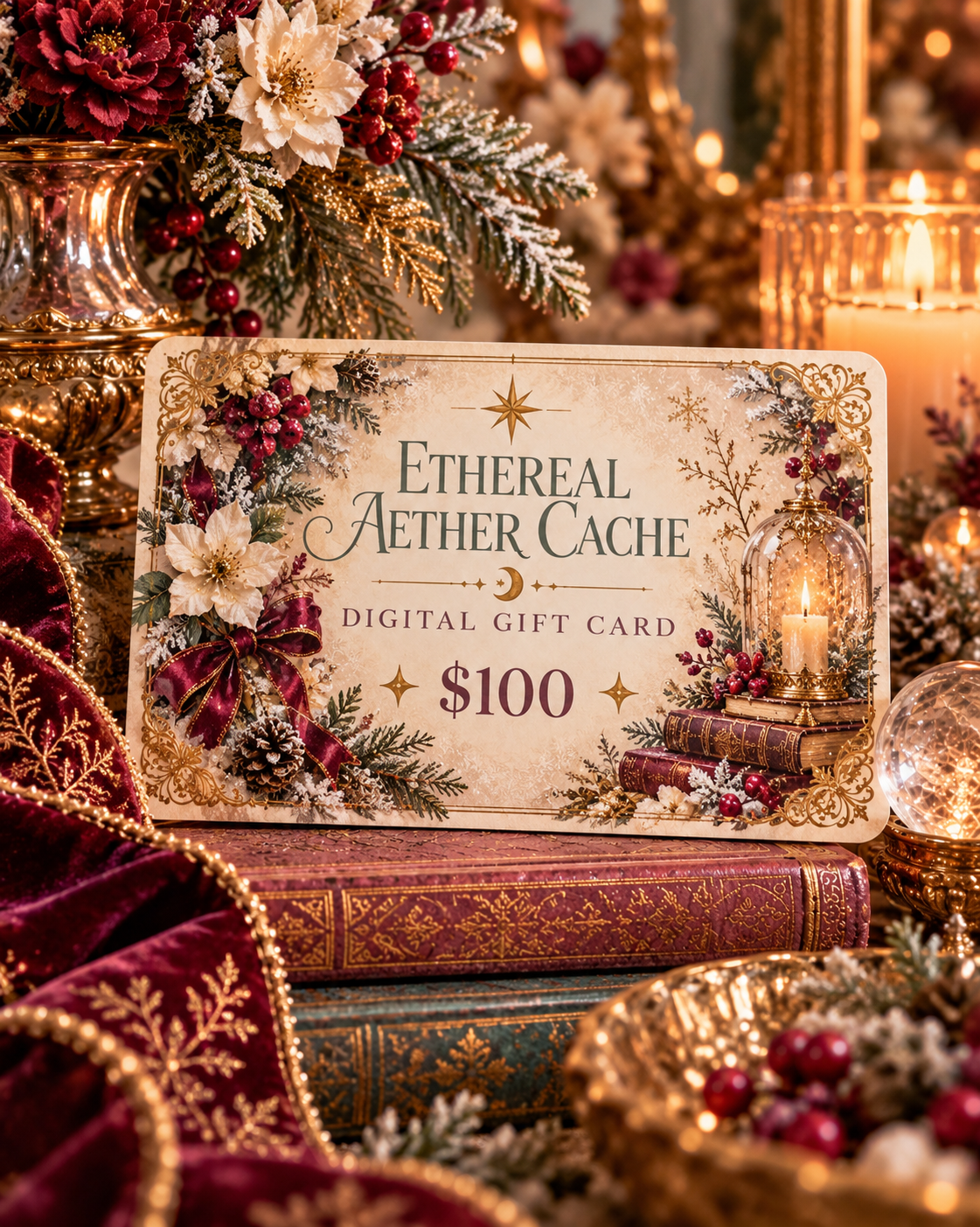 $100 Ethereal Aether Cache Digital Gift Card