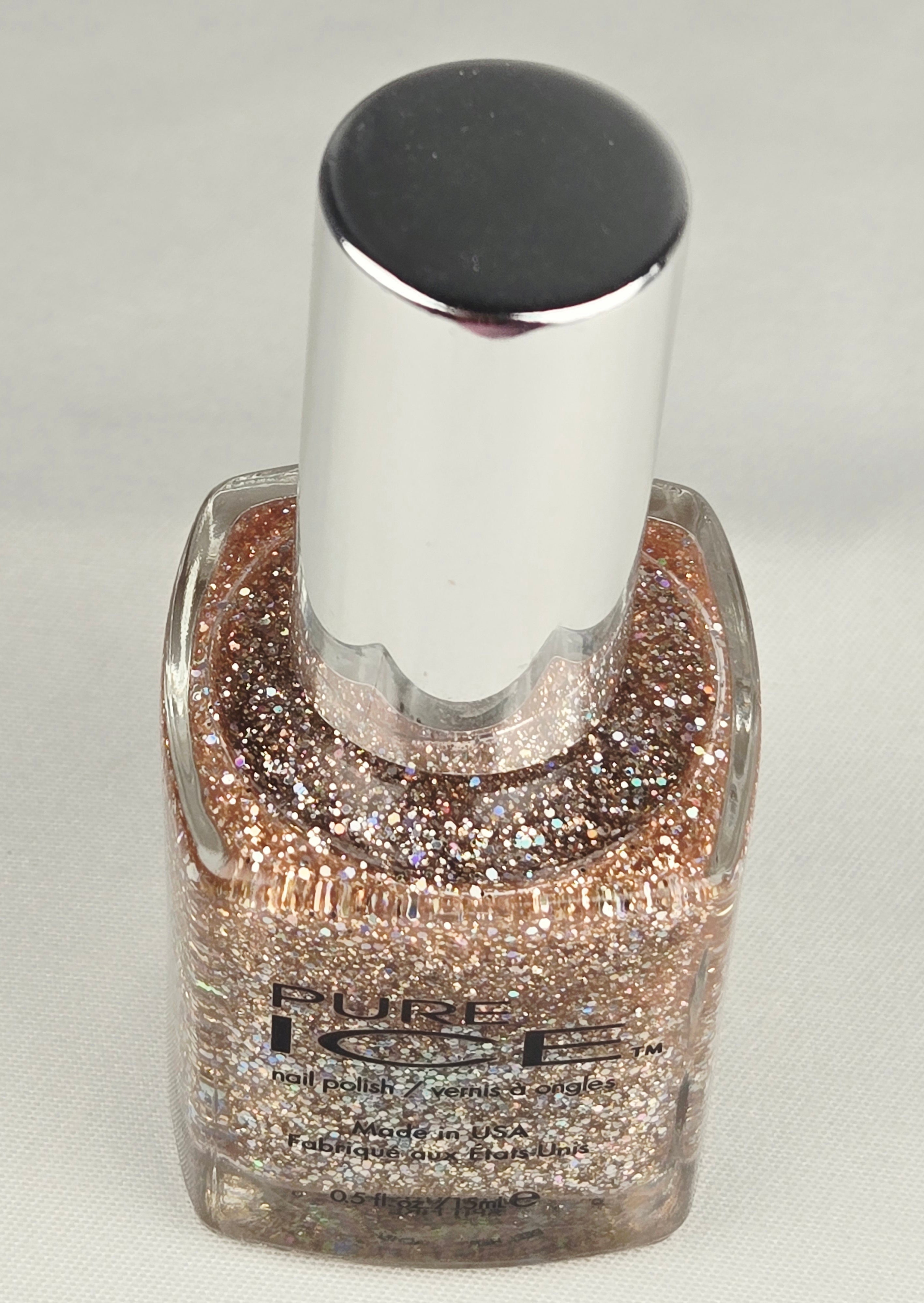 Pure Ice “Spit Fire” Gold Multi-Glitter Nail Polish - Y2K - Discontinued