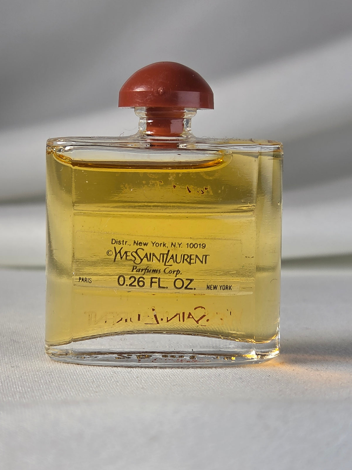 Vintage Yves Saint Laurent Opium Mini Perfume 7.5 mL 0.26 fl oz Miniature Bottle