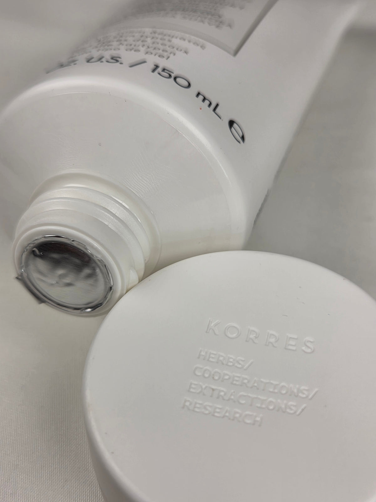 KORRES Greek Yoghurt Foaming Cream Cleanser 5.07 oz 150 mL Factory Sealed Face Wash