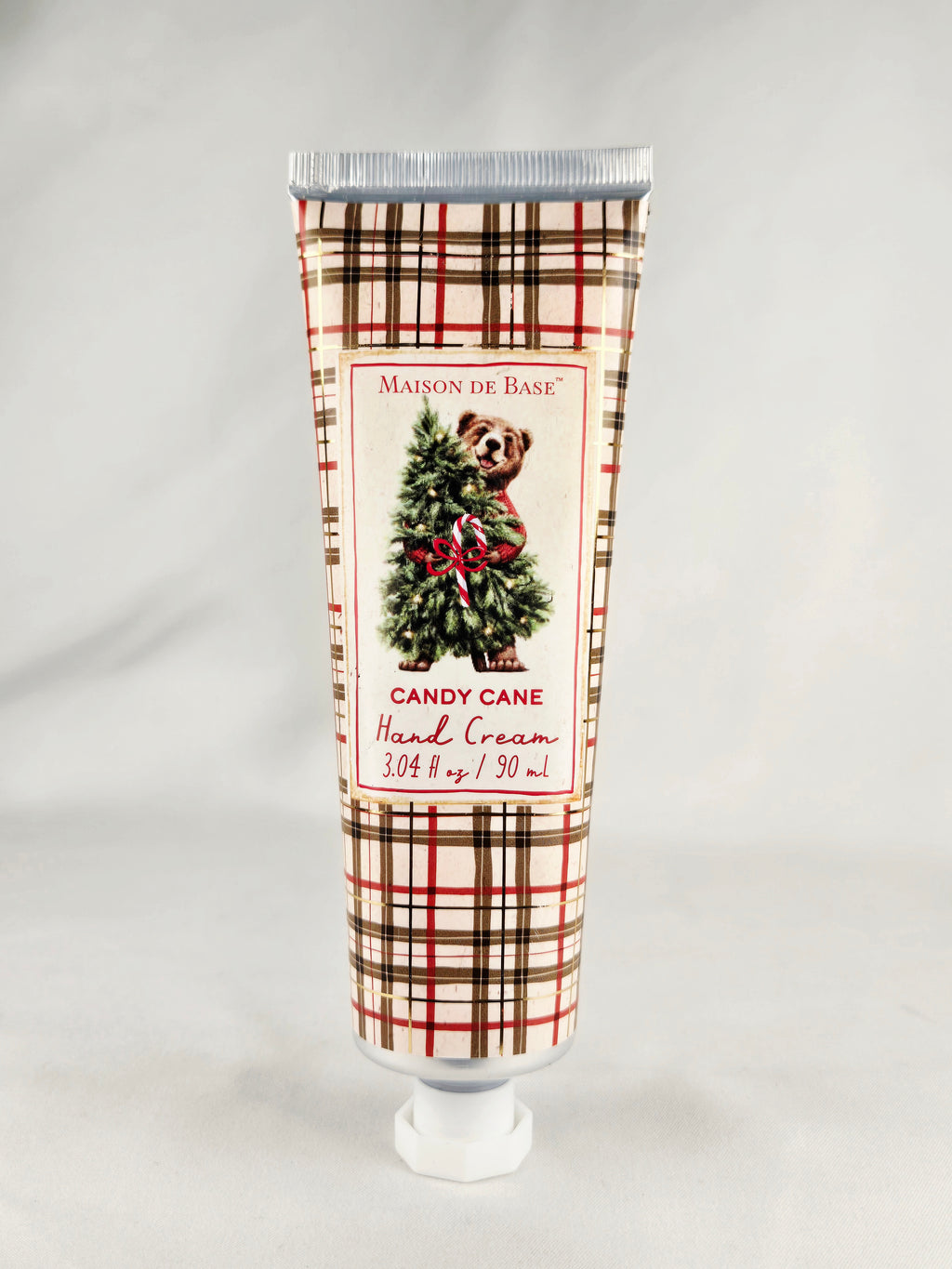 Maison de Base Candy Cane Hand Cream 3.04 oz Holiday Hand Lotion