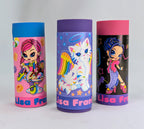 Vintage Lisa Frank Character Eraser Set of 3 Rainbow Kitty Candy Girl Glam Girl