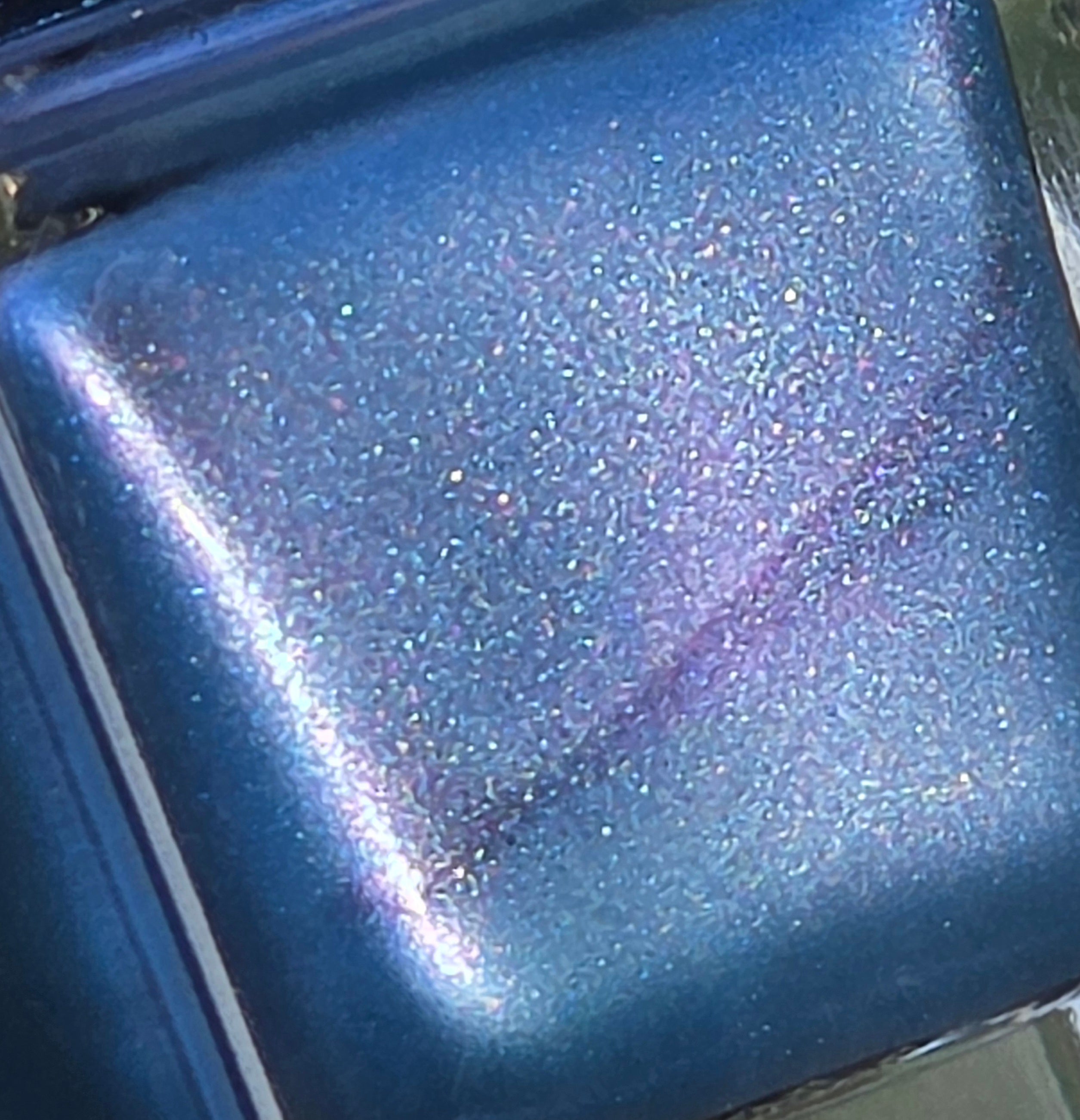 Astratide – Metallic Blue Nail Polish | Celestial Shimmer | Handmade Indie Nail Lacquer | Liquid Krystal Co. Prototype