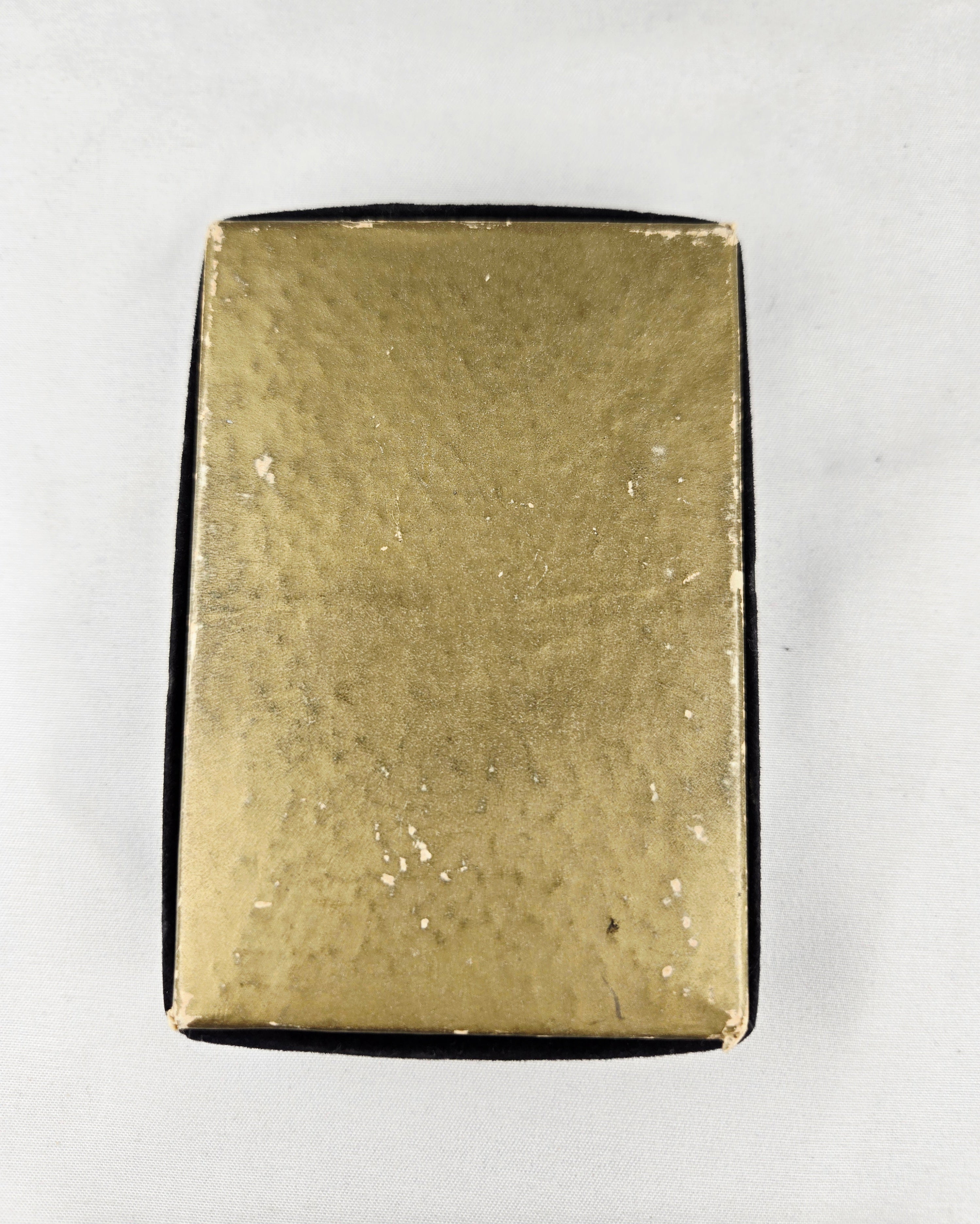 Dubuque Fleur-de-Lis Playing Cards — Vintage Deck in Deep Blue Velvet Case