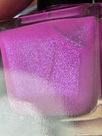 Floxflash – Bright Fuchsia Pink Violet Shimmer Handmade Indie Nail Lacquer | Liquid Krystal Co.