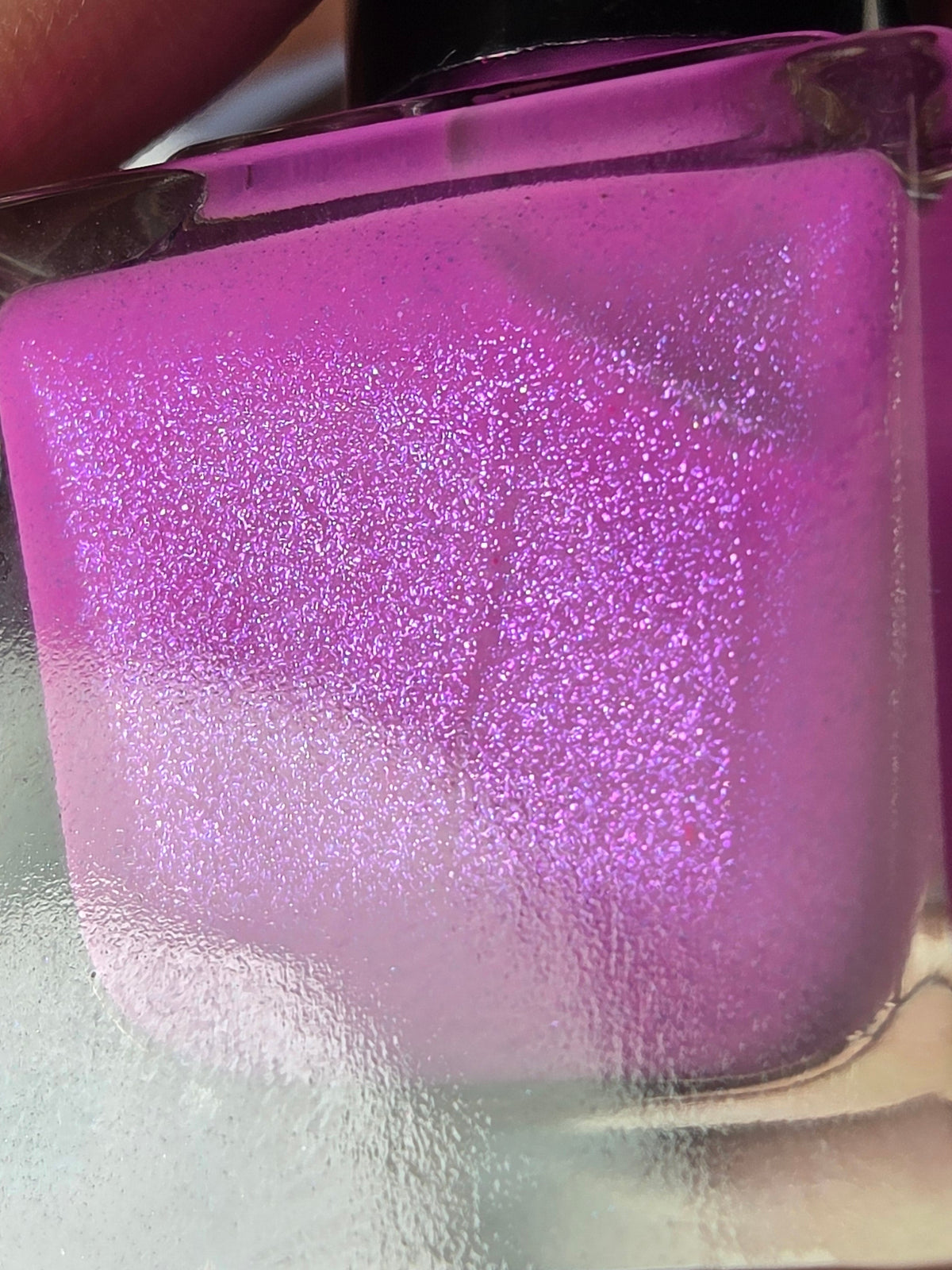 Floxflash – Bright Fuchsia Pink Violet Shimmer Handmade Indie Nail Lacquer | Liquid Krystal Co.
