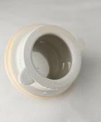 Barnes & Noble Café Floral Teapot & Matching Cup Set | Hand-Painted Stoneware |Cottage Café Style