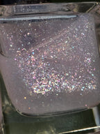 Prismafracture Veil | Rainbow Iridescent Flake Glitter Topper Prototype- Liquid Krystal Co