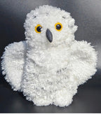 Douglas Snowy Owl Plush Stuffed Animal White Owl Cuddle Toy Yellow Eyes Soft
