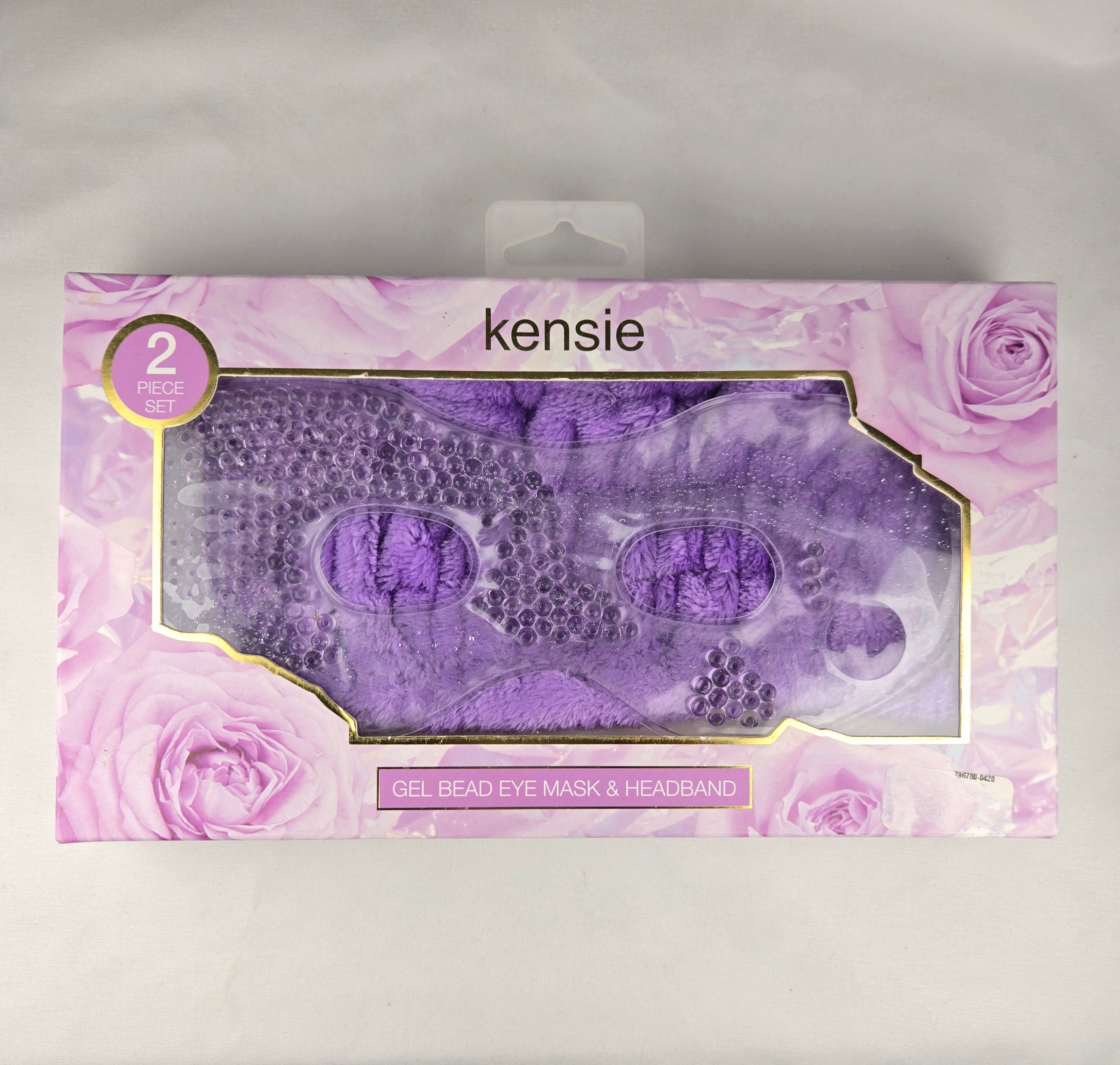 🎁 Present Pile Add-On | $25+ Order                      Kensie Gel Bead Eye Mask & Headband Set – 2 Piece Spa Set