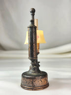 Vintage Mechanical Pencil Sharpener Set of 5 – Die Cast Metal Miniatures | Car Stagecoach Sewing Machine Lamp Coffee Grinder