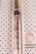 b•pure Glitter Roller Ball Fragrance | Strawberry Sugar Sparkle — Strawberry Scented Shimmer Perfume Oil | Travel Size