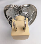 Brighton Vintage Celestial Moon & Stars Night Light – Rare Retired Design Silver Tone Plug-In Lamp
