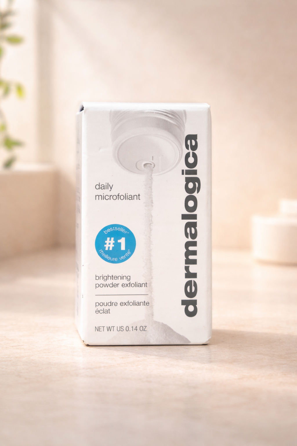 Dermalogica Daily Microfoliant Brightening Powder Exfoliant Travel Size 0.14 oz Mini