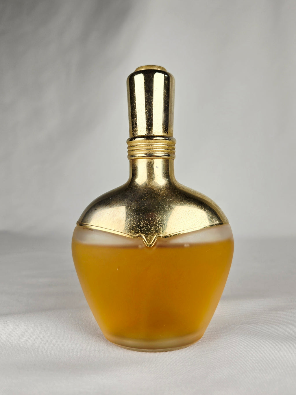 Vintage Mary Kay Acapella Eau de Toilette 1.9 oz 56ml Frosted Glass Gold Cap Perfume Rare