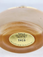 Vintage Mary Kay Acapella Eau de Toilette 1.9 oz 56ml Frosted Glass Gold Cap Perfume Rare