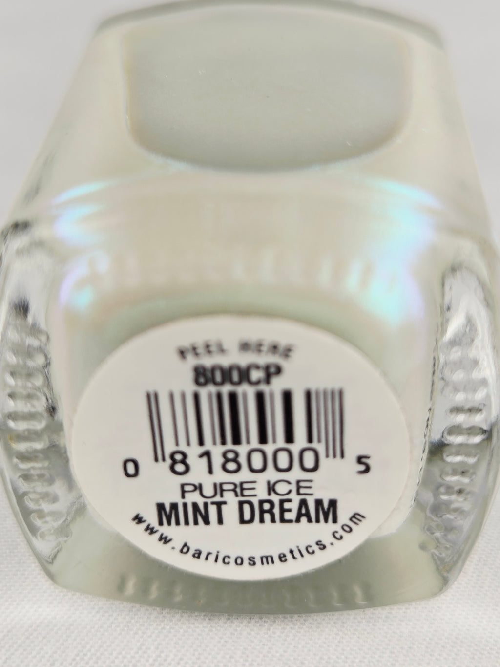 Pure Ice “Mint Dream” Vintage Nail Polish — Sheer Iridescent Green Shimmer Collector Grail Shade