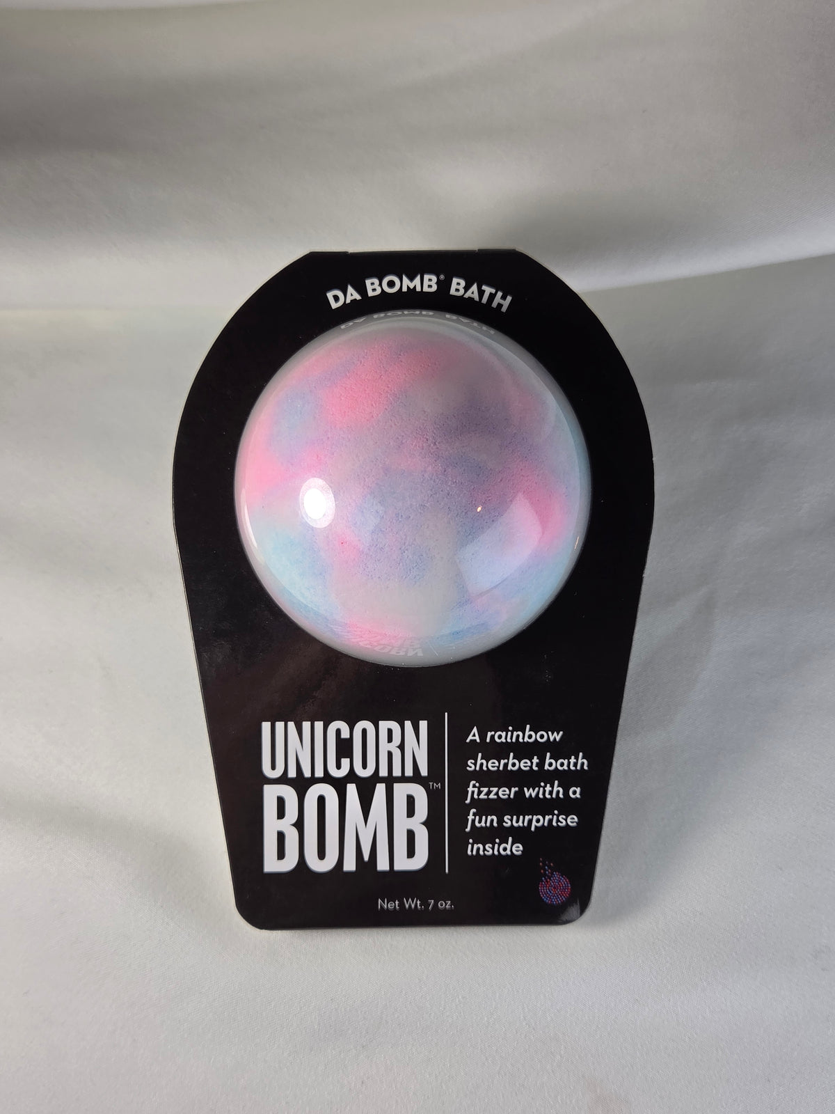 Da Bomb Bath Unicorn Bomb Rainbow Sherbet Bath Fizzer 7 oz Surprise Inside New