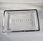 Bella Lux Dr. H. Gnadendorff Apothecary Glass Soap Dish & Tumbler Vanity Set