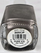 Pure Ice Risk Taker 305CP Taupe Silver Shimmer Nail Polish Discontinued