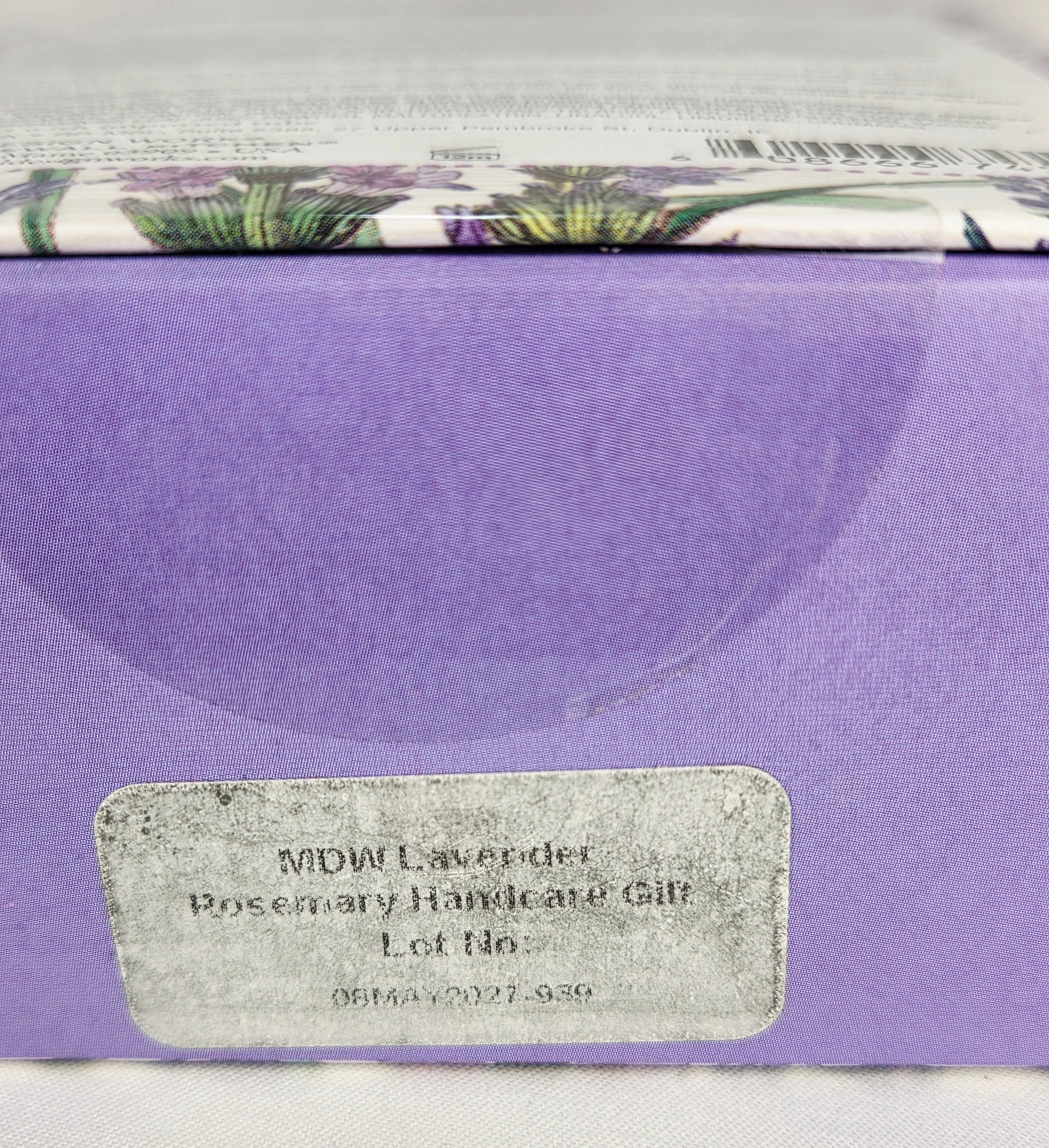 Michel Design Works Lavender Rosemary Hand Care Gift Set | Factory Sealed | Foaming Shea Butter Soap & Hand Cream Gift Box