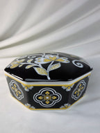 Vera Bradley Yellow Bird Porcelain Trinket Box by Andrea by Sadek