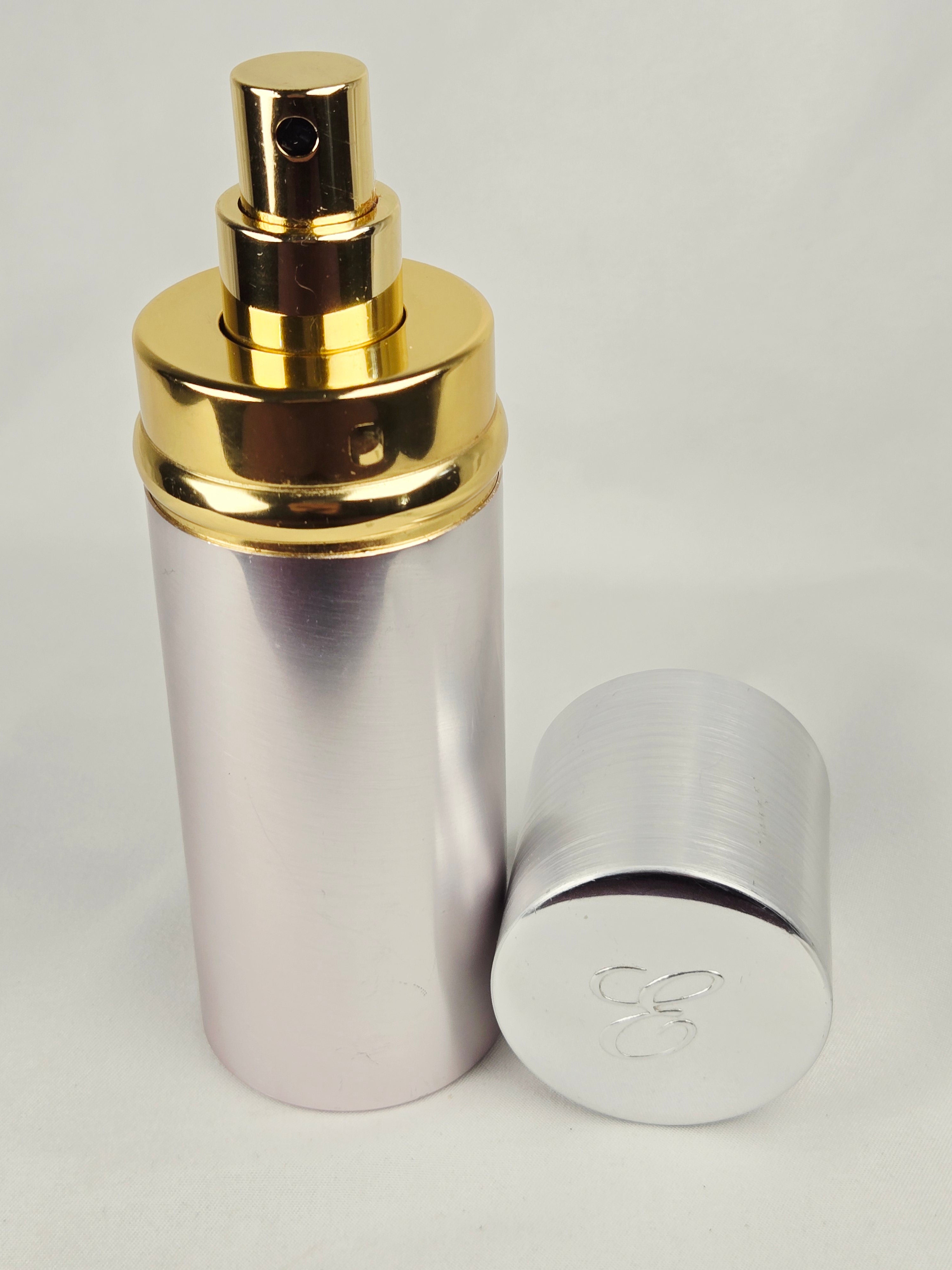 Fashion Fair Vintage Eunece Natural Spray Cologne 2 oz / 60ml – Aluminum Travel Case – Rare