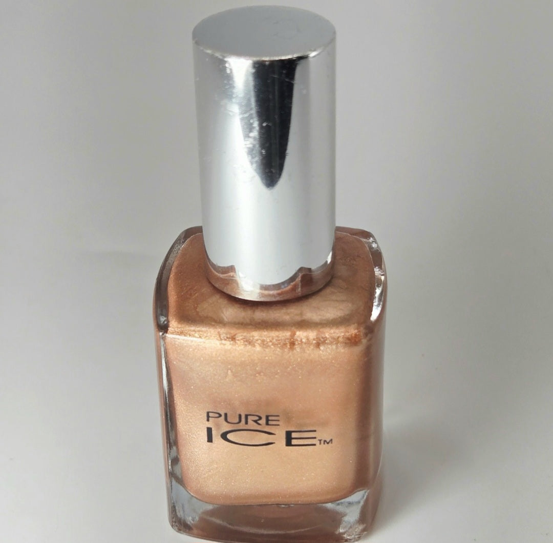 Pure Ice Nail Polish “Fast Lane” Metallic Bronze Shimmer Lacquer Warm Copper Gold Tone