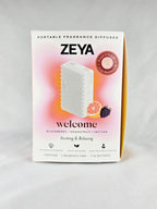 ZEYA Portable Fragrance Diffuser “Welcome” — Blackberry, Grapefruit & Vetiver | Heatless, Spill-Proof Home & Travel Scent