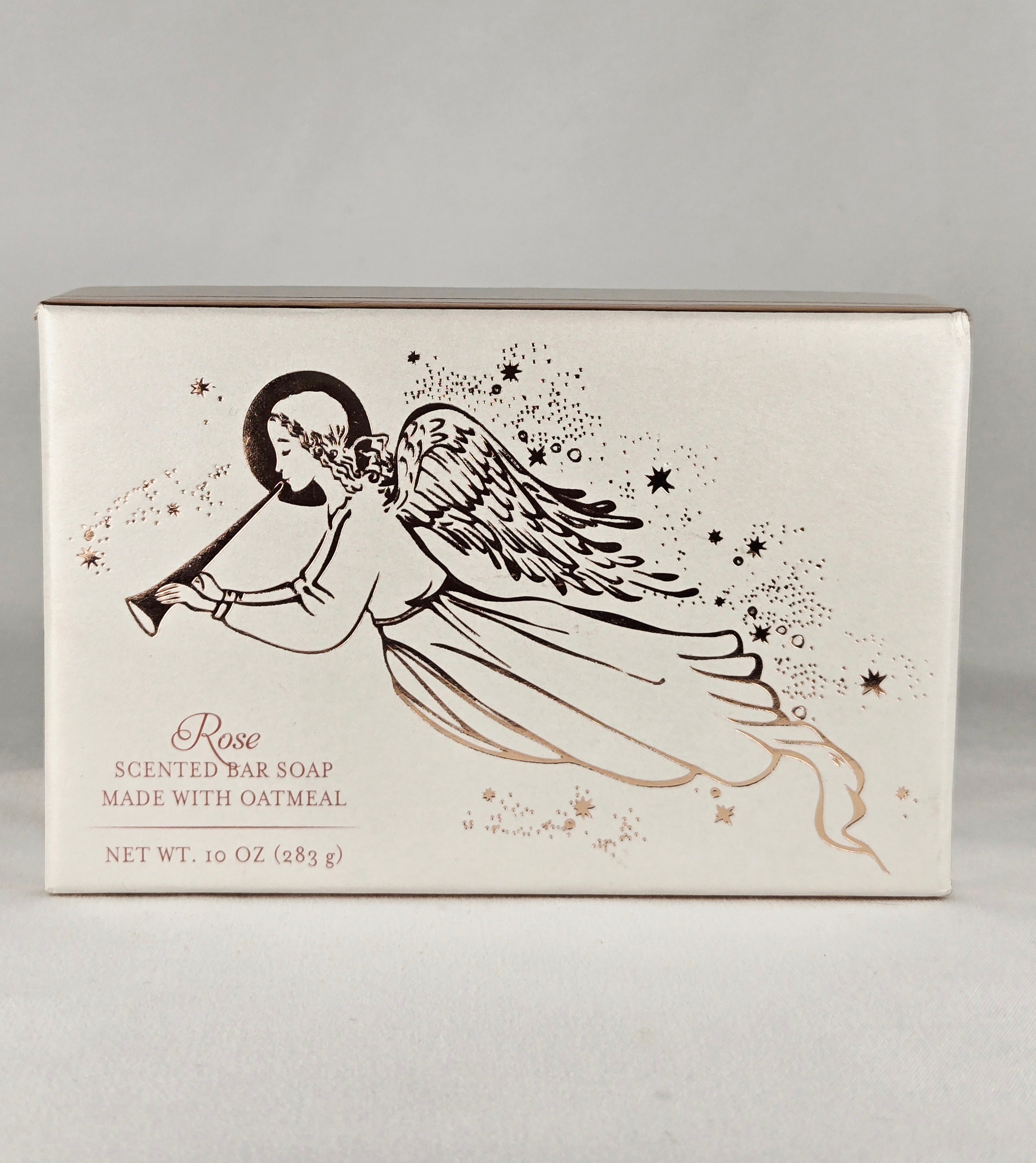 Rose Angel Oatmeal Bar Soap — Vintage Style Gift Box