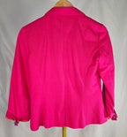 Zara TRF Collection Hot Pink Fuchsia Blazer — Size Medium