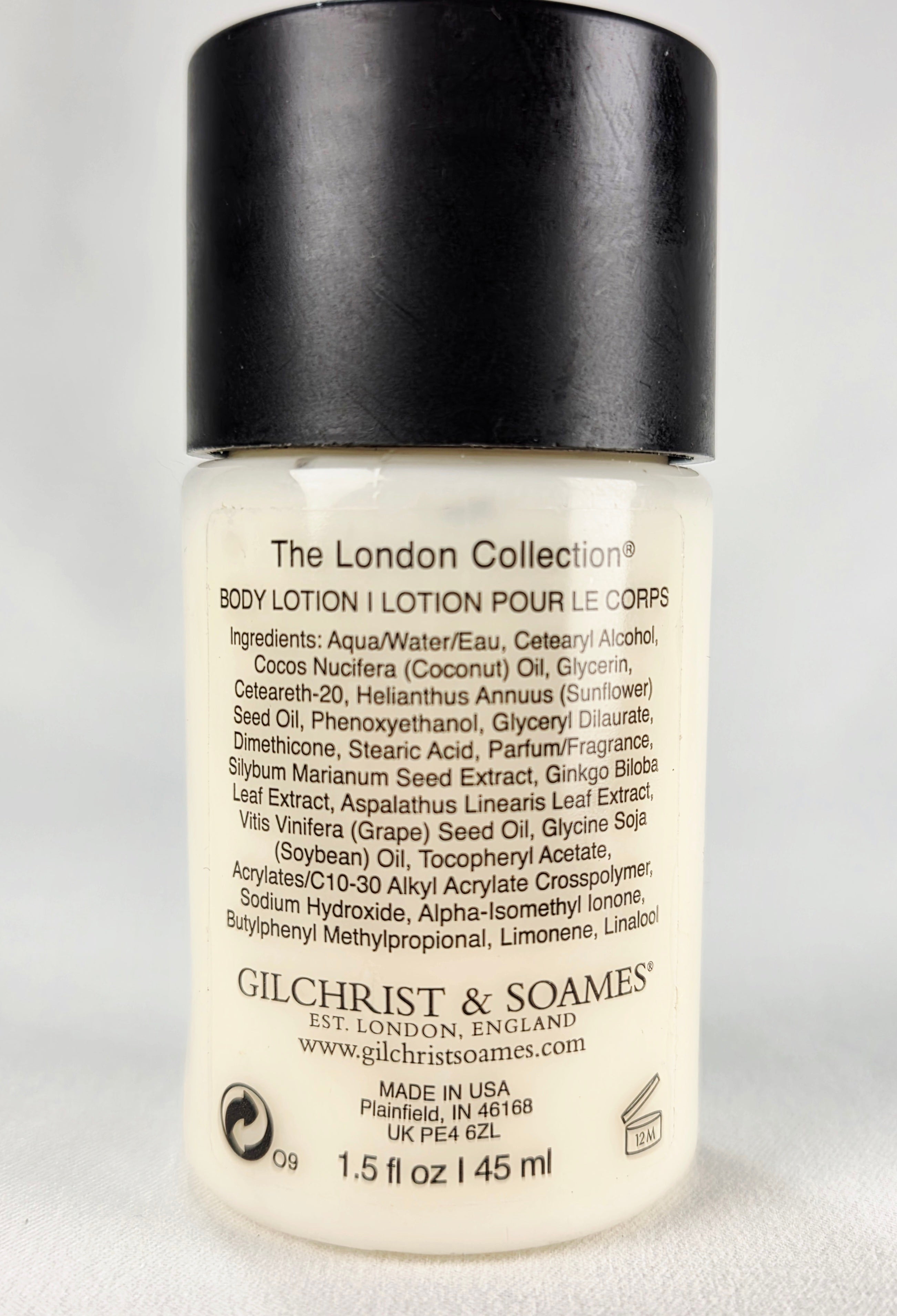 Gilchrist & Soames London Collection Body Lotion & Aloe Vera Skincare Bar Hotel Toiletry Set New