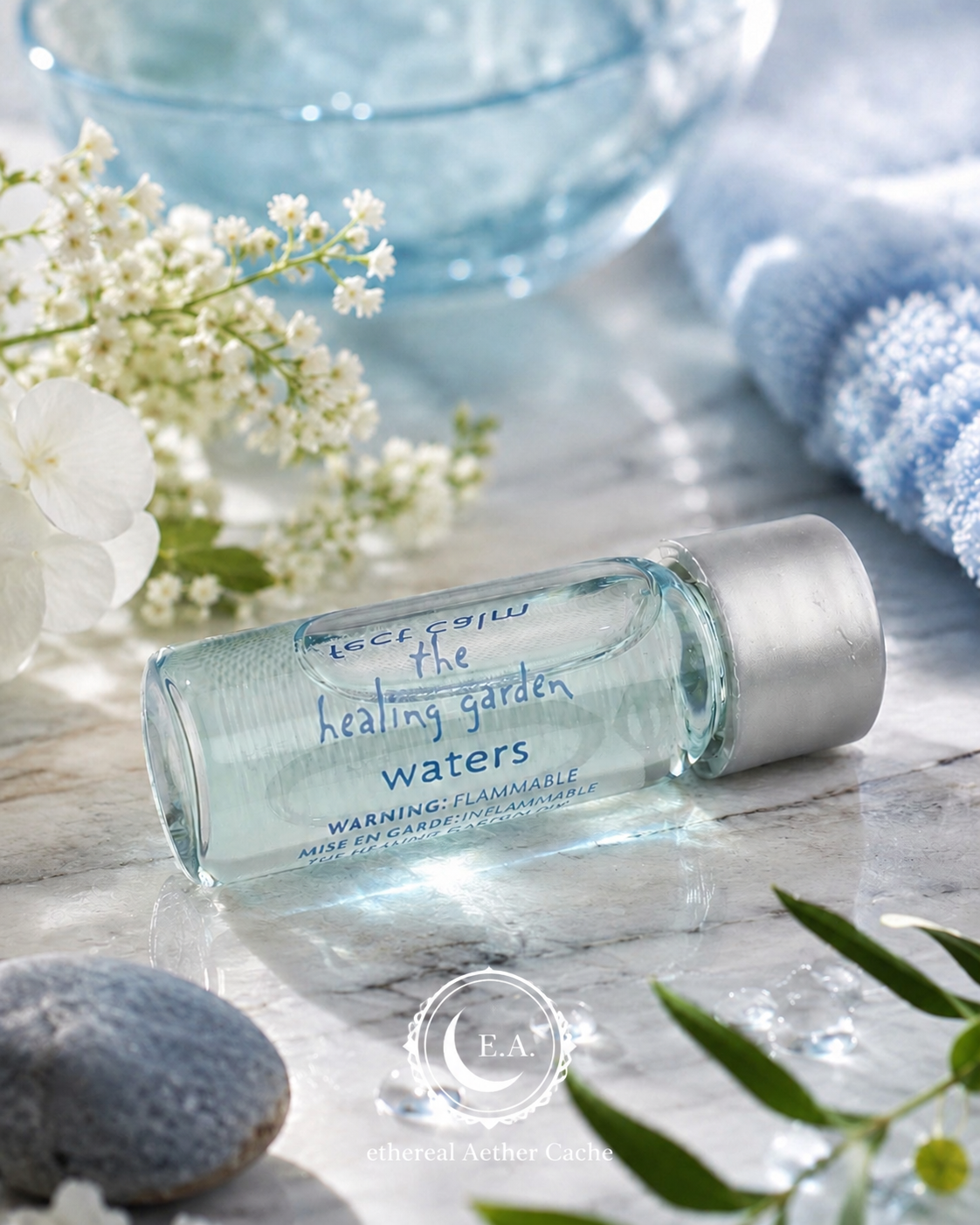 The Healing Garden Waters Perfect Calm Fragrance Splash Perfume Mini Sample Vial