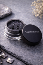 bareMinerals Rock Star Loose Eyeshadow Black Iridescent Sparkle Shimmer Pigment (Discontinued Shade)