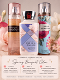 Bath & Body Works Spring Bouquet Glow Layering Combo Set | One In A Million Lotion + Hello Beautiful + A Thousand Wishes Mist