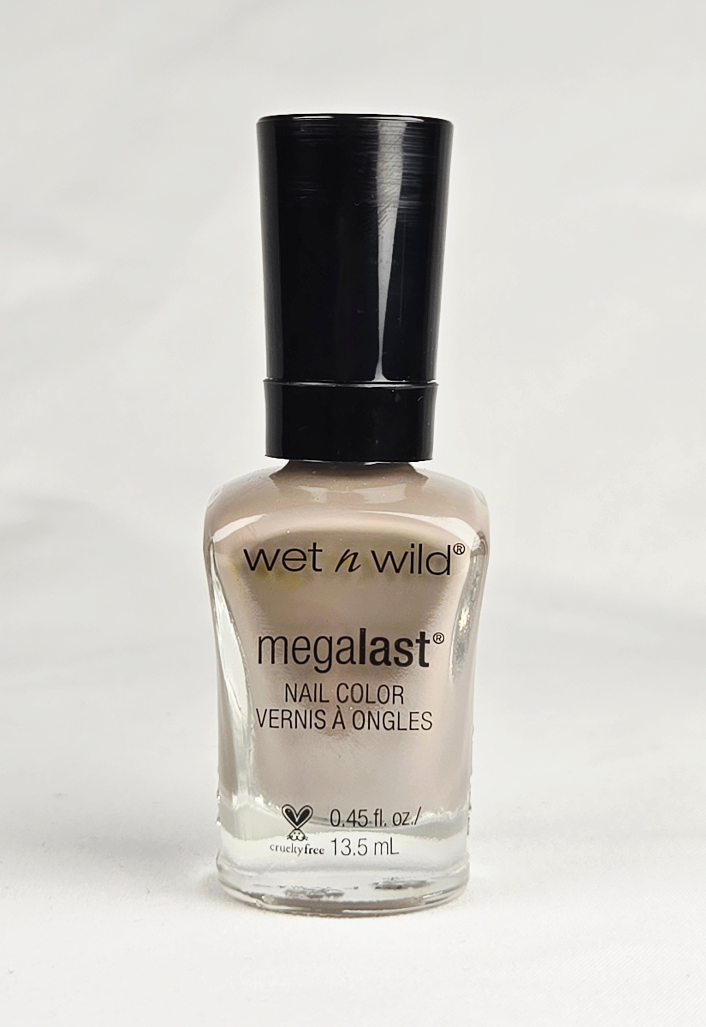 Wet n Wild Megalast Nail Color – “Wet Cement” (Rare & Discontinued) | Brand New
