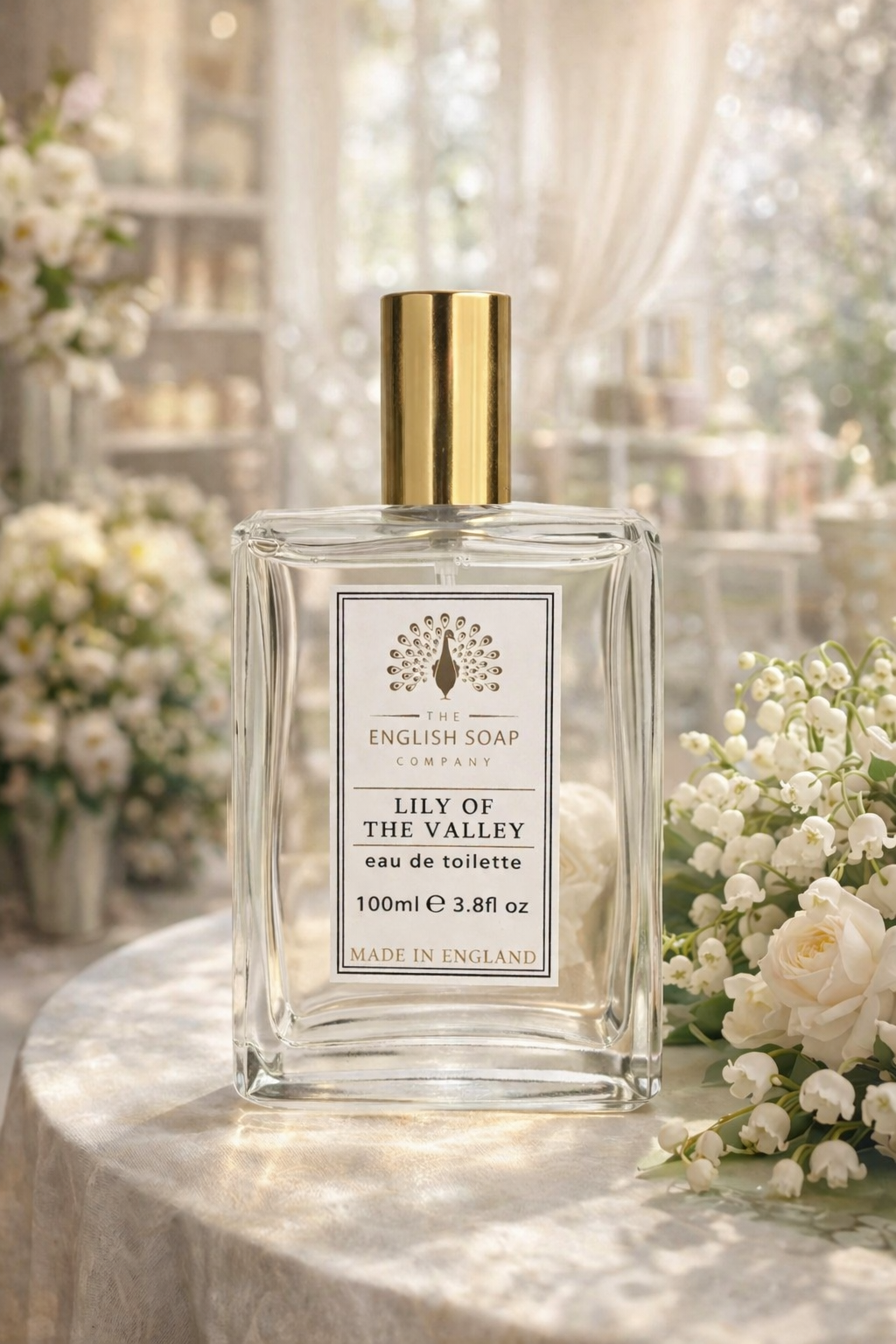 The English Soap Company Lily of the Valley Eau de Toilette 100ml (3.8 fl oz) Floral Fragrance