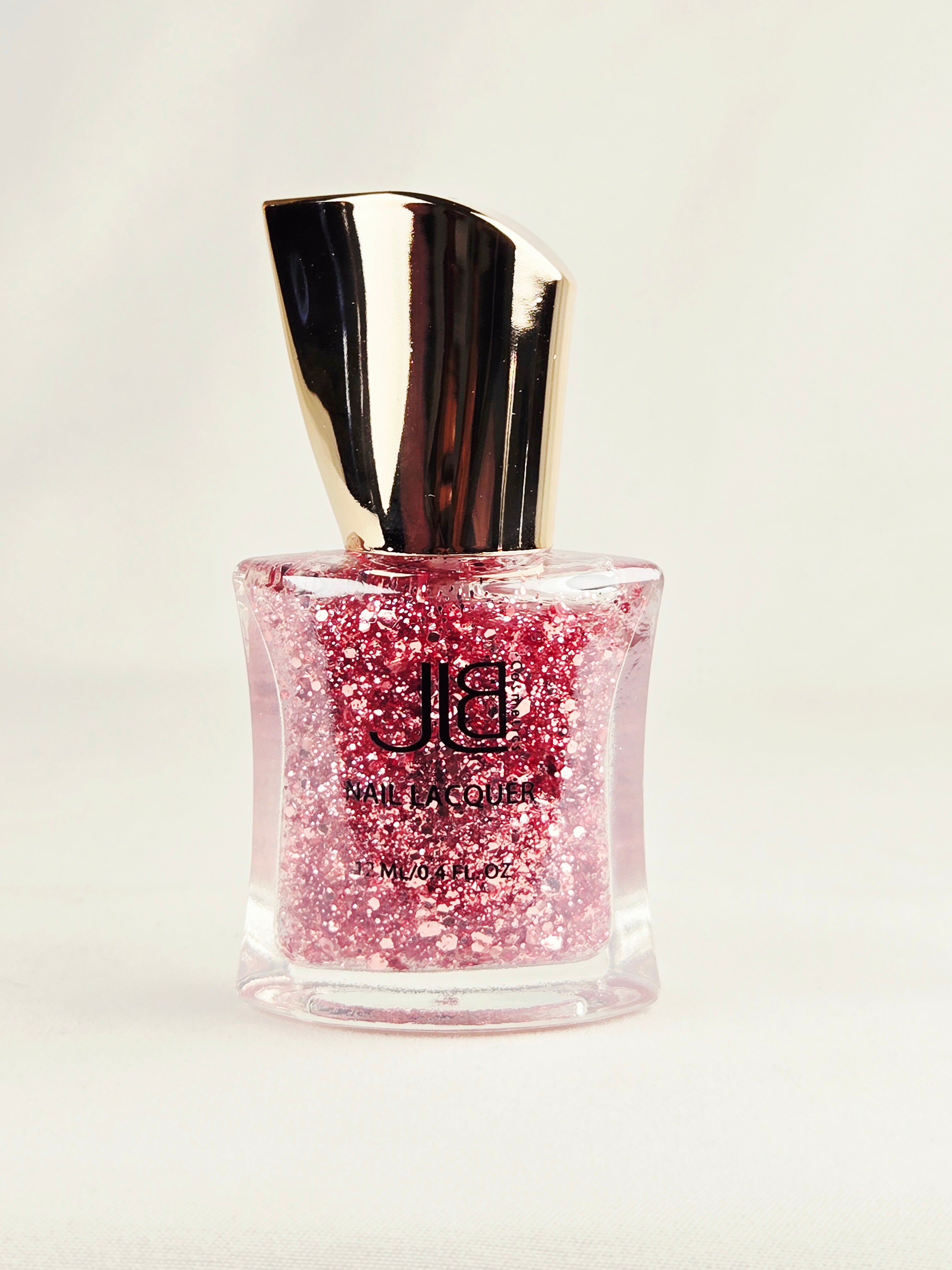 JLB Cosmetics “Love Treat” Nail Lacquer 12 mL / 0.4 fl oz – Multi-Glitter Sparkle Finish
