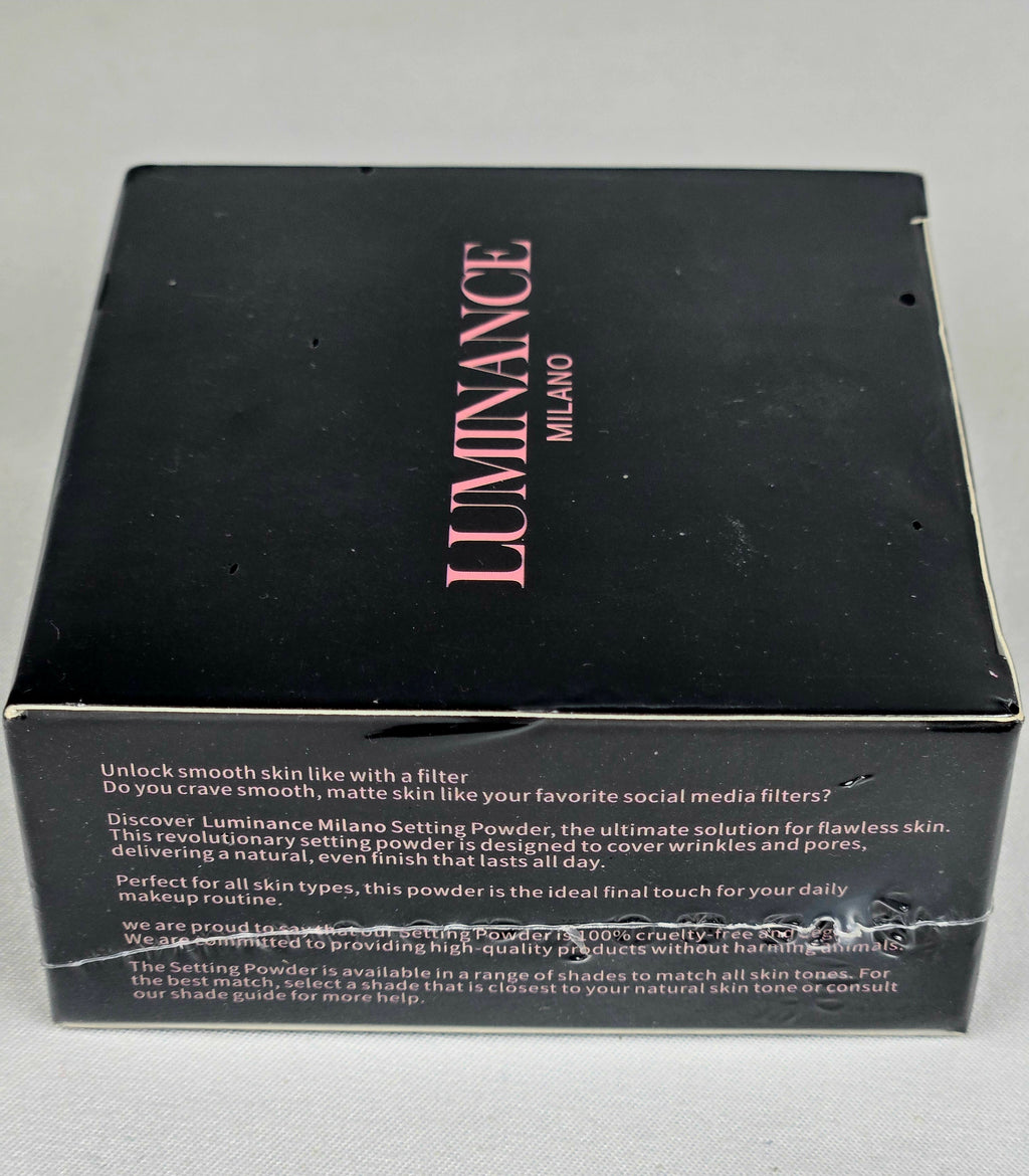 Luminance Milano Luxury Setting Powder | Factory Sealed | Shade Unknown | Boutique Beauty