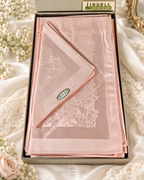 Vintage Liddell’s Irish Floral Damask Pink Egyptian Cotton & Acetate Tablecloth & Napkin Set - Made in Ireland NOS Rare