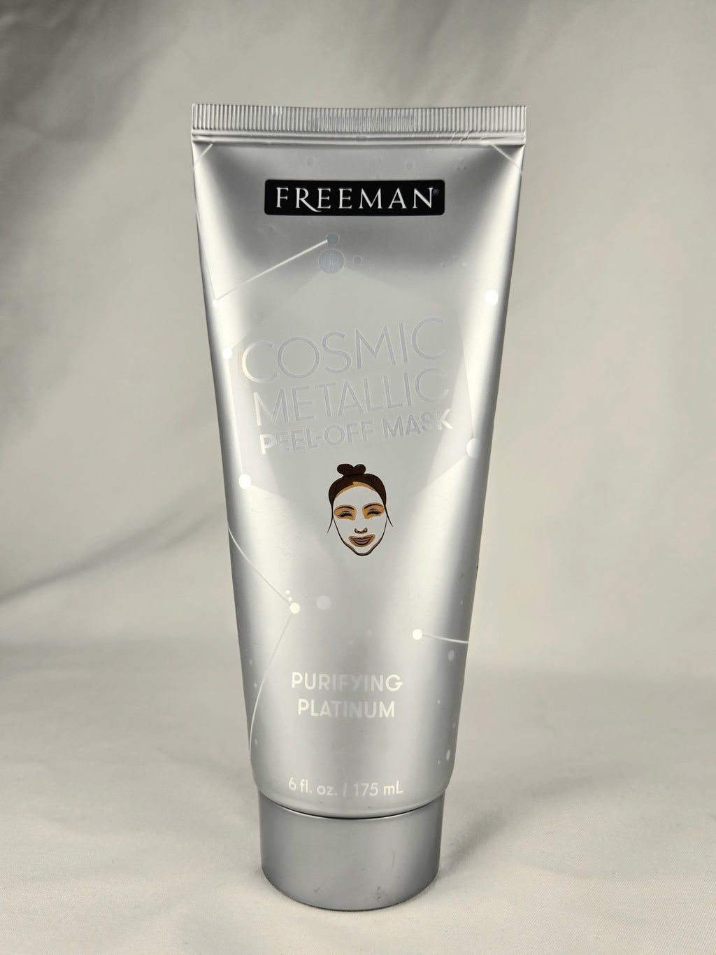 Freeman Cosmic Metallic Peel-Off Mask Purifying Platinum 6 fl oz