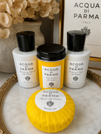 Acqua di Parma Colonia Luxury Travel Bath Set Soap Lotion Conditioner Bath Salts