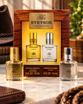 Stetson Collection Original After Shave & Caliber Cologne Gift Set – 2 Piece 15 mL Each