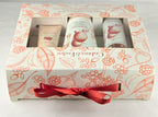Crabtree & Evelyn Pomegranate Hand Care Gift Set Bath Shower Gel Body Lotion Hand Therapy Argan & Grapeseed
