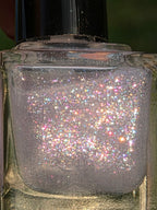 Prismafracture Veil | Rainbow Iridescent Flake Glitter Topper Prototype- Liquid Krystal Co