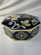 Vera Bradley Yellow Bird Porcelain Trinket Box by Andrea by Sadek