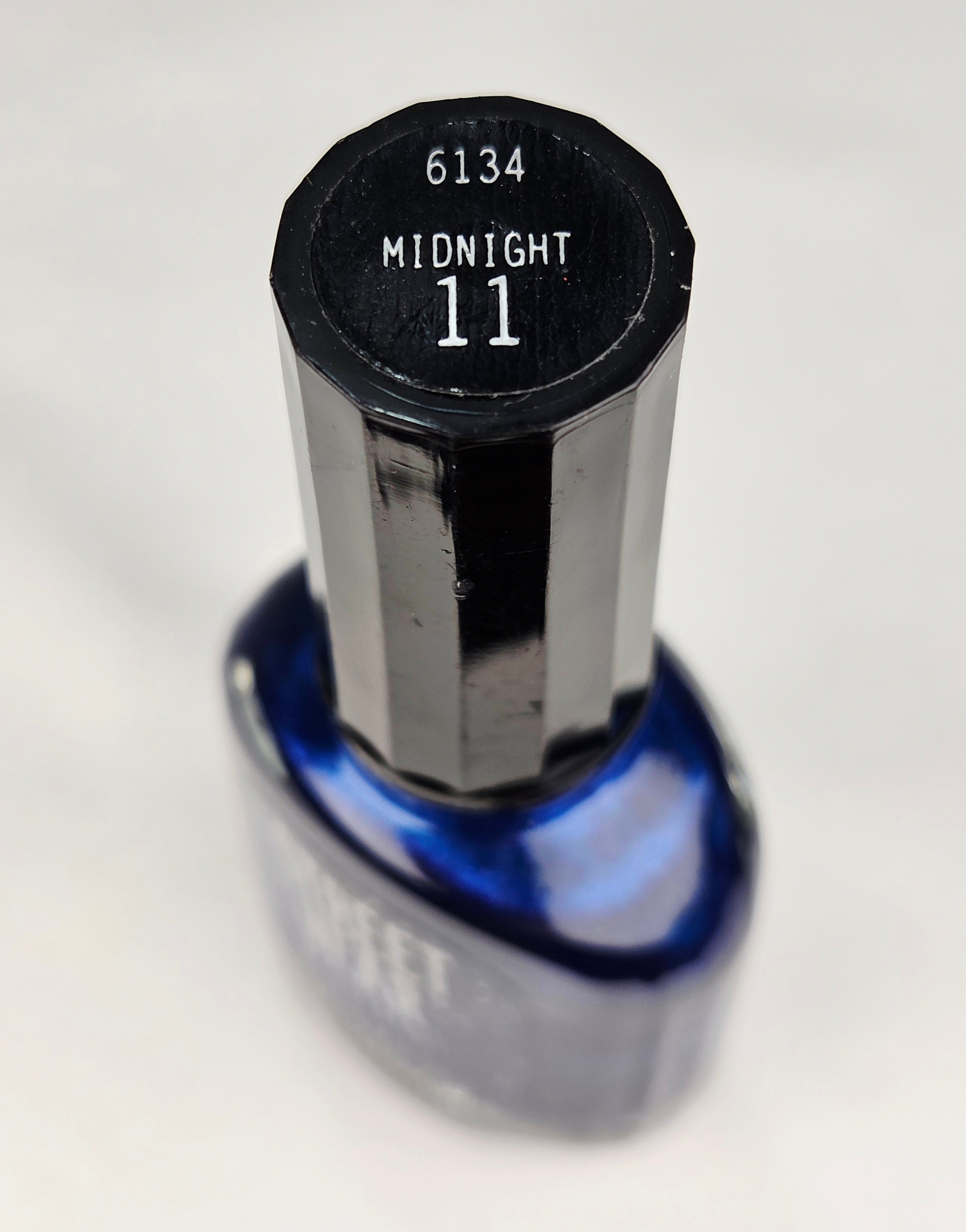 Revlon Street Wear Midnight 11 Nail Color Vintage Exteremly Rare Royal Blue Shimmer Nail Polish Collectible